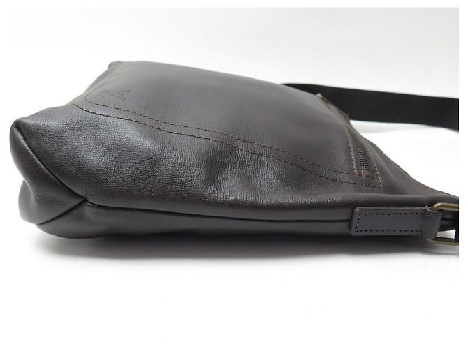 NUOVO BORSO A MANO LOUIS VUITTON SHAWNEE MM BORSA A SPALLA IN PELLE Marrone - vista 3