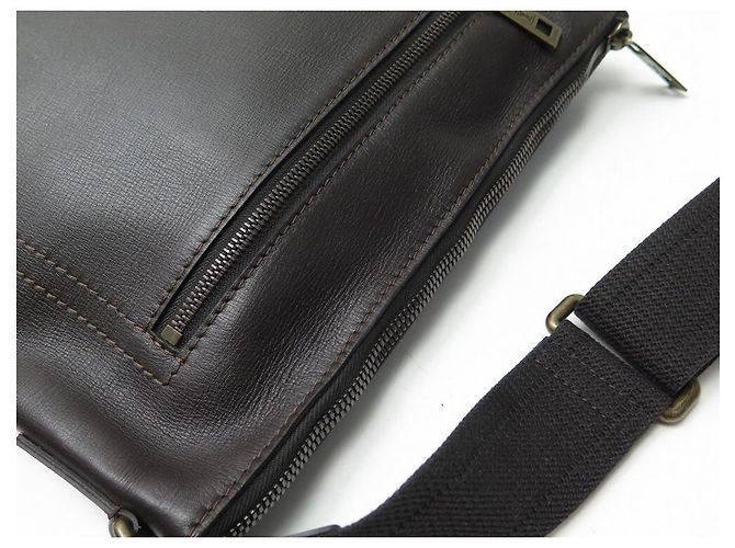 NUOVO BORSO A MANO LOUIS VUITTON SHAWNEE MM BORSA A SPALLA IN PELLE Marrone - vista 7