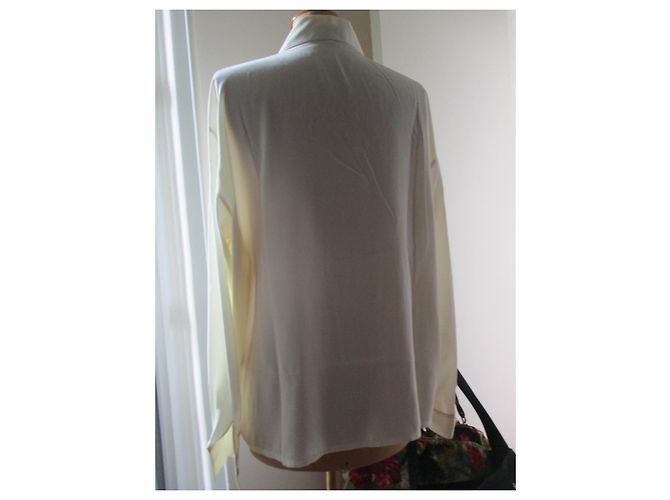 Guy Laroche Hemd Creme Polyester Größe 44 Aus weiß - Ansicht 4
