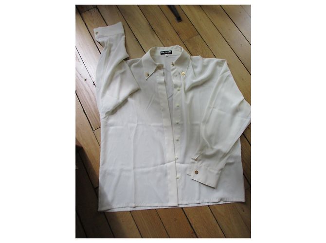 Guy Laroche Hemd Creme Polyester Größe 44 Aus weiß - Ansicht 5