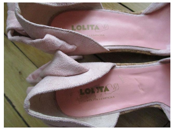 Lolita Lempicka Sandali con zeppa, numero 39. Rosa - vista 3