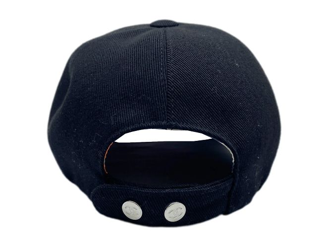 Cappellino da baseball nero Chanel CC con ricamo di perline Coco - vista 4
