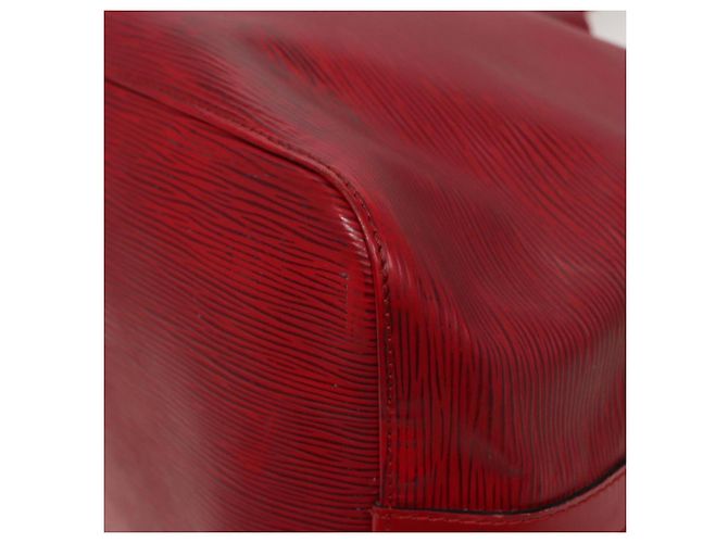 LOUIS VUITTON Epi Petit Noe Shoulder Bag Red M44107 LV Auth 77898 - view 15
