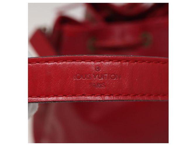 LOUIS VUITTON Epi Petit Noe Shoulder Bag Red M44107 LV Auth 77898 - view 20