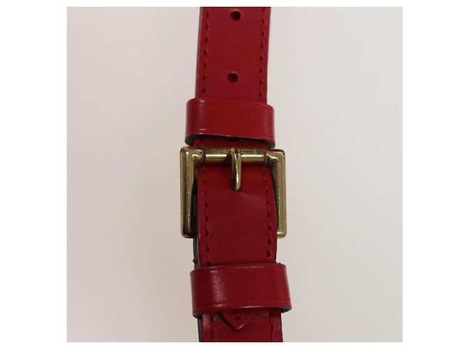 LOUIS VUITTON Epi Petit Noe Shoulder Bag Red M44107 LV Auth 77898 - view 21
