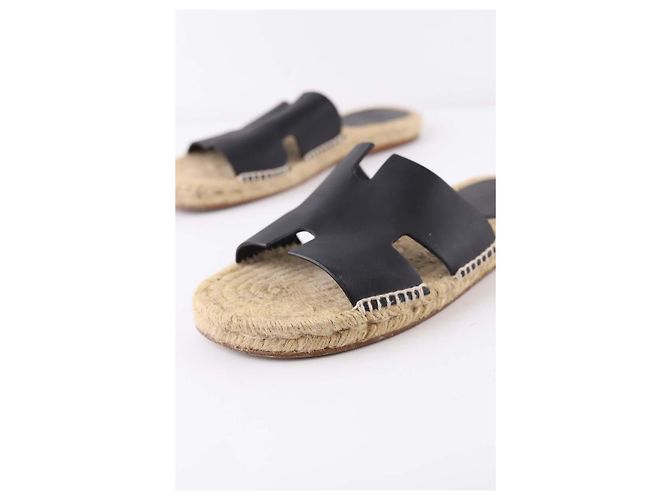 Hermès Sandali in pelle Nero - vista 4