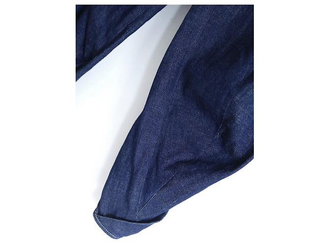 Pantalones de denim Takeo de Zero+ Maria Cornejo Azul - vista 4