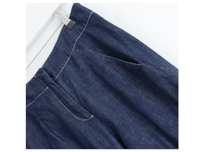 Pantalones de denim Takeo de Zero+ Maria Cornejo Azul - vista 5