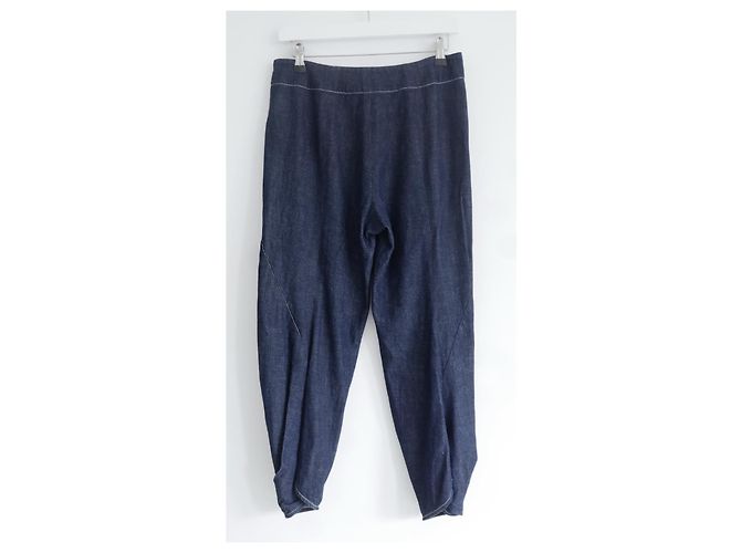 Pantalones de denim Takeo de Zero+ Maria Cornejo Azul - vista 6