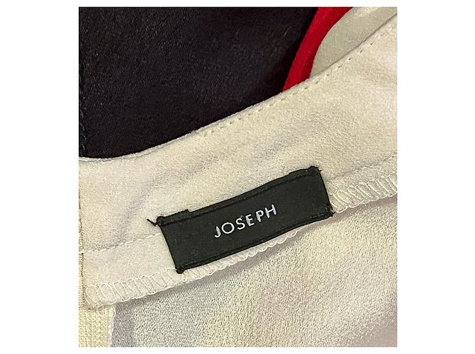 Joseph Abito in crêpe elasticizzato bianco, blu e rosso - vista 4