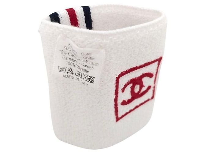 Chanel & Karl Lagerfeld Linea Sportiva Bracciale Vintage Y2K 2000s Multicolore - vista 8