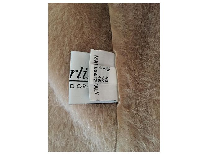 Autre Marque OLIVIER Lederjacke mit Shearling Camel Größe 46 Kamel - Ansicht 10