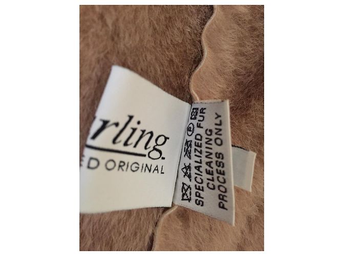 Autre Marque OLIVIER Lederjacke mit Shearling Camel Größe 46 Kamel - Ansicht 11