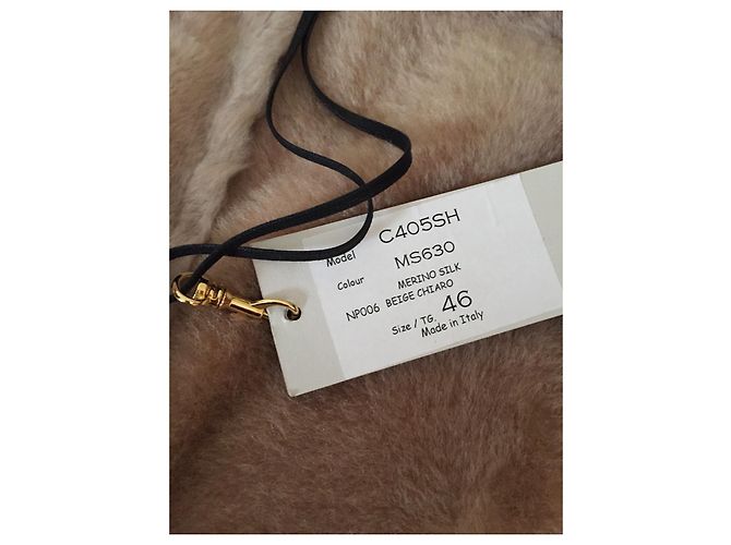Autre Marque OLIVIER Lederjacke mit Shearling Camel Größe 46 Kamel - Ansicht 12