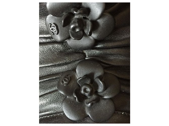 Stivaletti Chanel in pelle nera Nero - vista 5