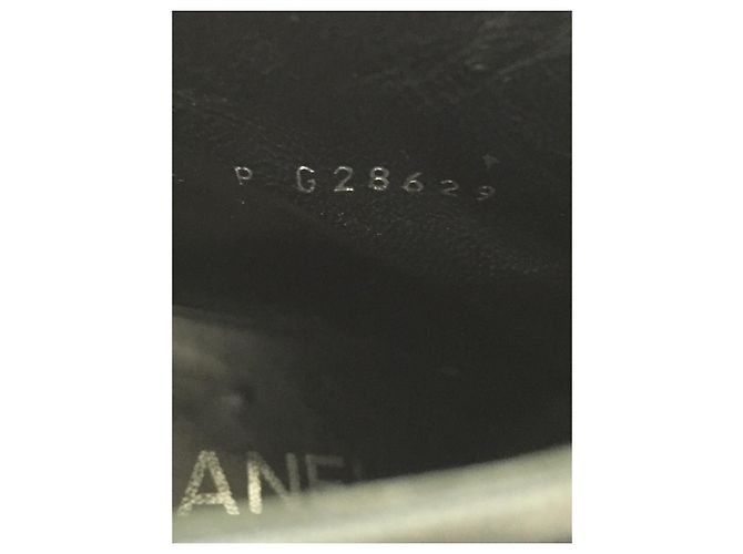 Stivaletti Chanel in pelle nera Nero - vista 9