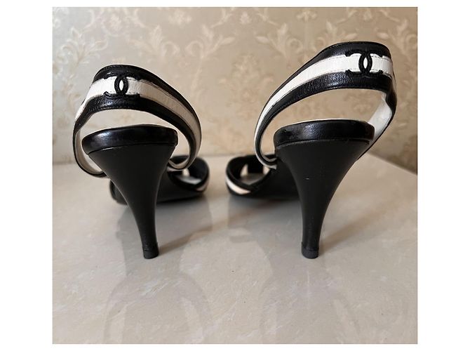 Chanel Leder Pumps Größe 37 - Ansicht 8