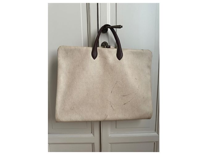 Hermès Paris Kleidersack Beige - Ansicht 12