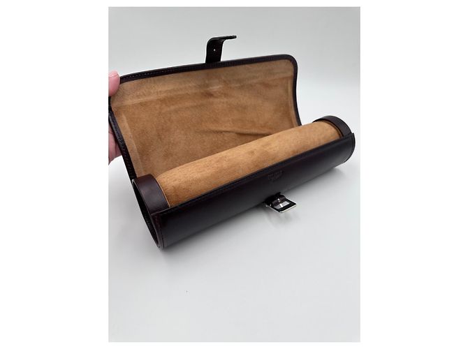 Autre Marque Cajón para relojes Serapian Milano Castaño - vista 3