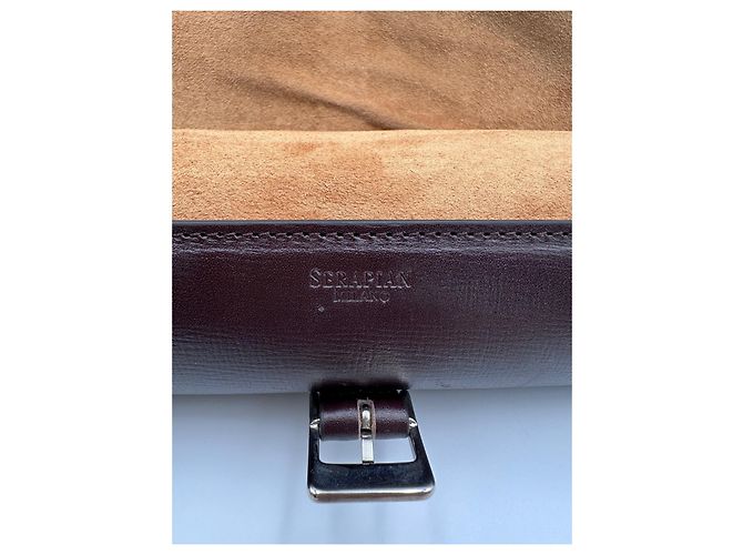 Autre Marque Cajón para relojes Serapian Milano Castaño - vista 5