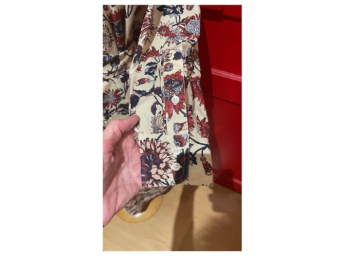 Soeur Kleid mit bunten Blumen aus Baumwolle Größe 38 - Ansicht 6