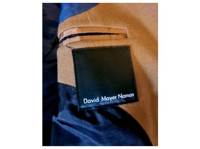 Autre Marque Herrenblazer aus Wolle in der Farbe Camel David Mayer Naman - Ansicht 2