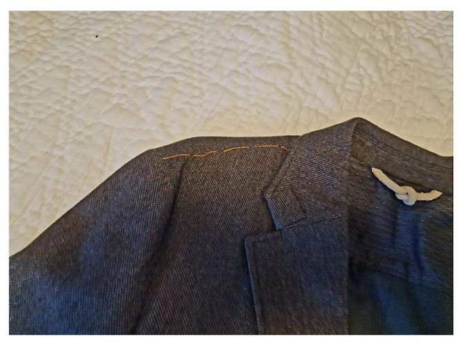 Brown marled Hugo Boss blazer, relaxed style, never worn Light brown Dark brown - view 2