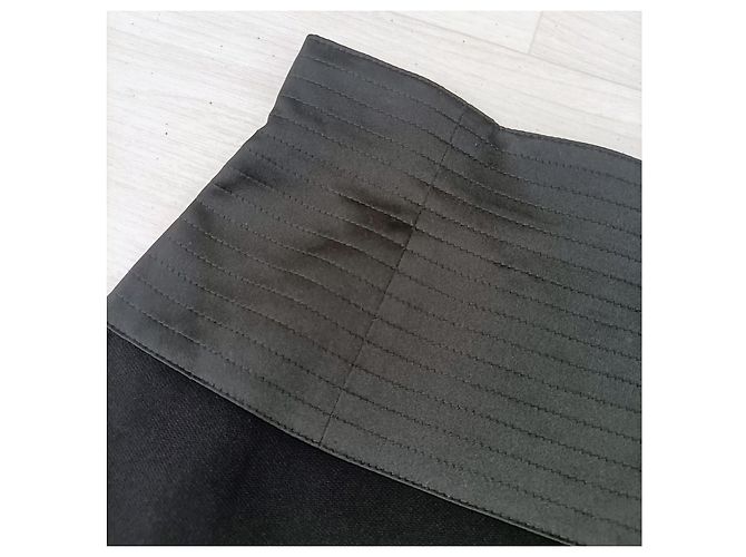 Weekend Max Mara Falda negra con cinturilla ancha Negro - vista 5