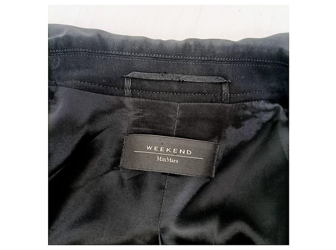 Blazer negro Max Mara weekend - vista 3