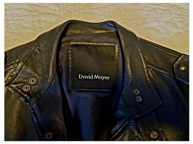 Autre Marque Piccola giacca molto alla moda David mayer naman, nera. Nero - vista 2