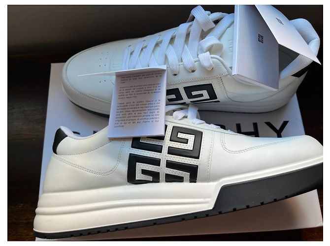 Givenchy G4 Sneaker weiß Leder - Ansicht 8