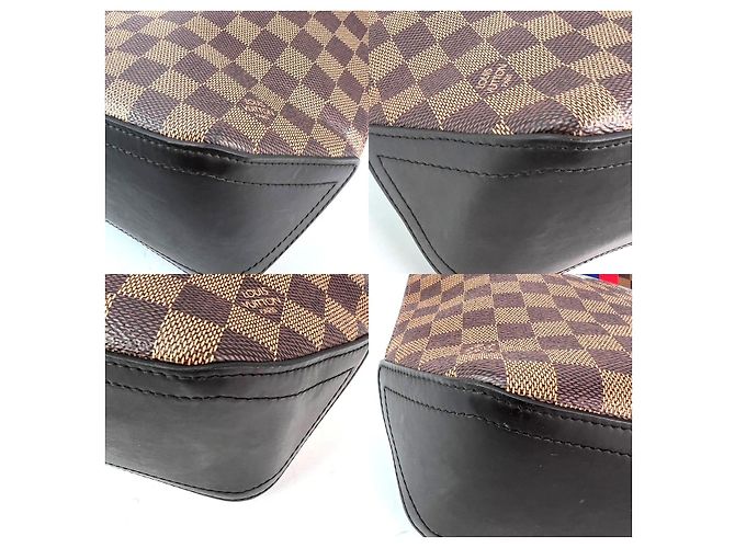 Louis Vuitton Savane Damier Ebene Zebra Atlas Tote Brown - view 6