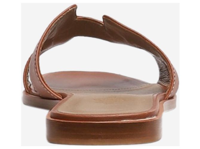 Hermès Sandales Oran marron - taille EU 38 - vue 3