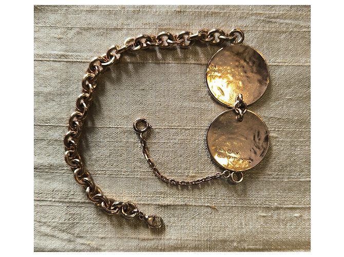 Bracciale Balenciaga in argento dorato D'oro - vista 5