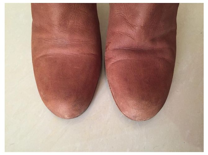 Dior Stiefeletten aus Leder Camel Kamel - Ansicht 3