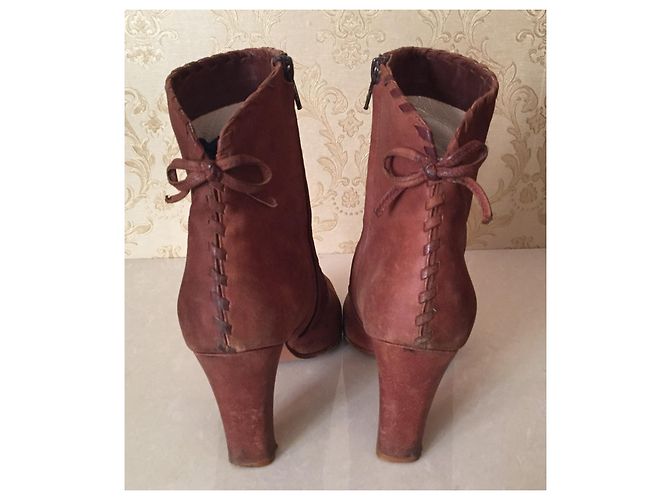 Dior Stiefeletten aus Leder Camel Kamel - Ansicht 6