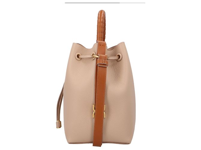Borsa a secchiello Marcie Beige di Chloé - vista 3