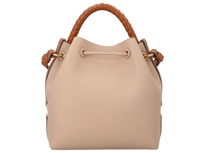 Borsa a secchiello Marcie Beige di Chloé - vista 4
