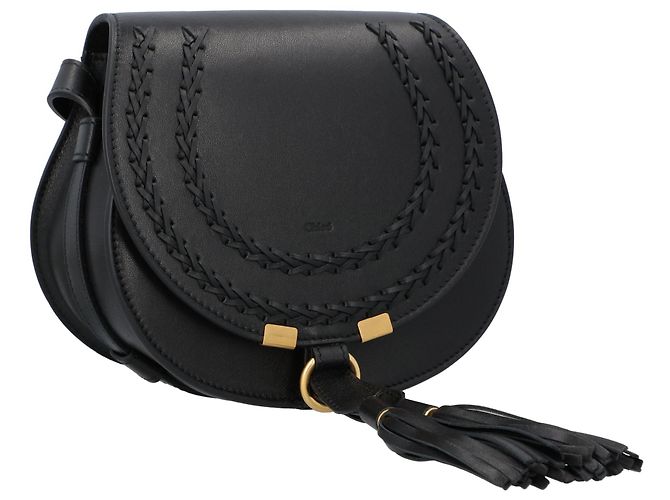 Chloé Kleine Marcie Satteltasche Schwarz - Ansicht 2