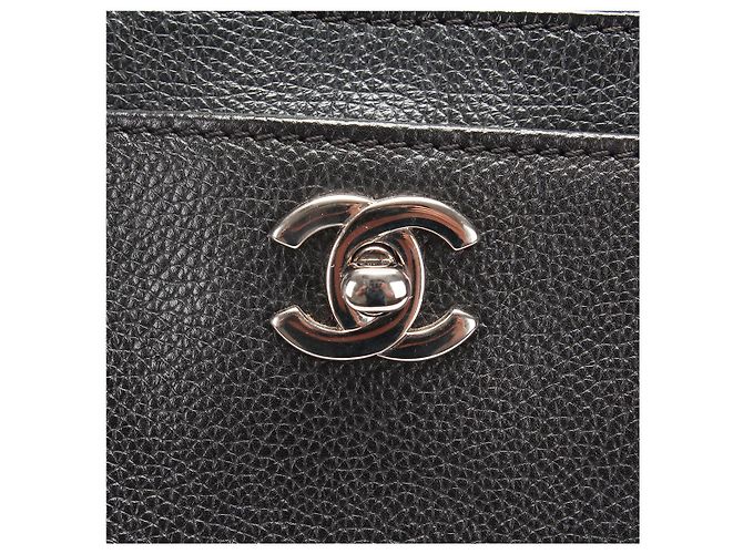 Chanel CC Executive Cerf Leder Tasche in gutem Zustand - Ansicht 14