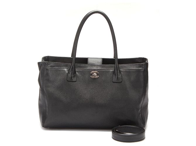 Chanel CC Executive Cerf Leder Tasche in gutem Zustand - Ansicht 2