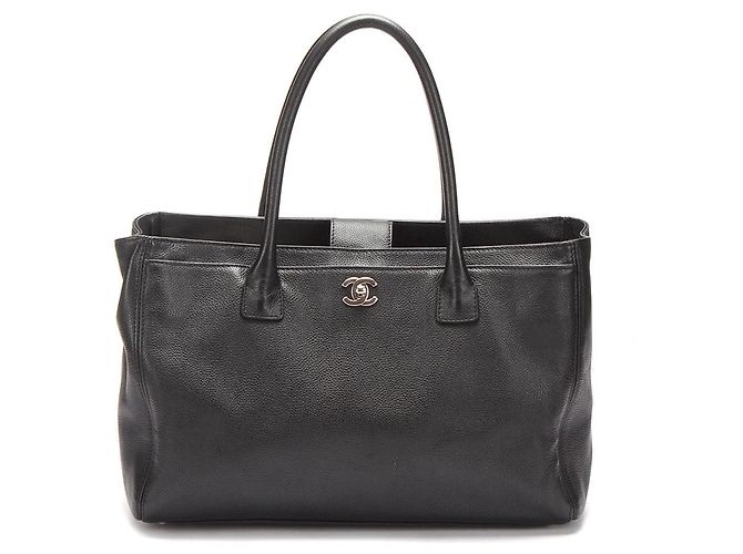 Chanel CC Executive Cerf Leder Tasche in gutem Zustand - Ansicht 3