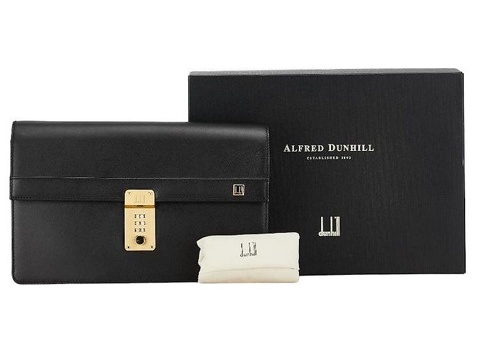 Alfred Dunhill Dunhill Leder Clutch in sehr gutem Zustand - Ansicht 5