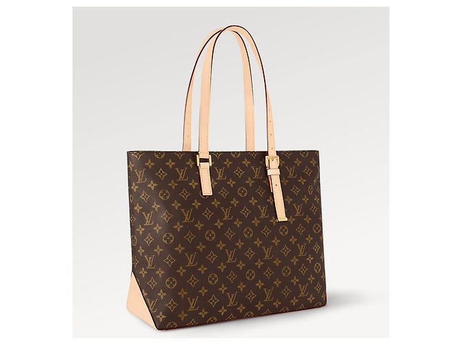 Borsa Louis Vuitton Mezzo Marrone Monogram Canvas - vista 3