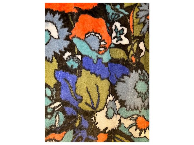 Fendi Giacca Reversibile in Pelliccia di Visone Floreale - vista 7