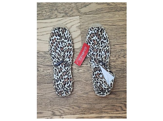 Autre Marque Espadrilles Yamamay Estampado Leopardo de Algodón Talla 41 Multicolor - vista 6