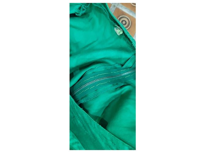 Autre Marque Oversize Baumwoll Jumpsuit Grün Größe 42 IT - Ansicht 6