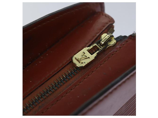 LOUIS VUITTON Borsa a Mano Epi Riviera Marrone M48183 LV Auth 79047 - vista 10