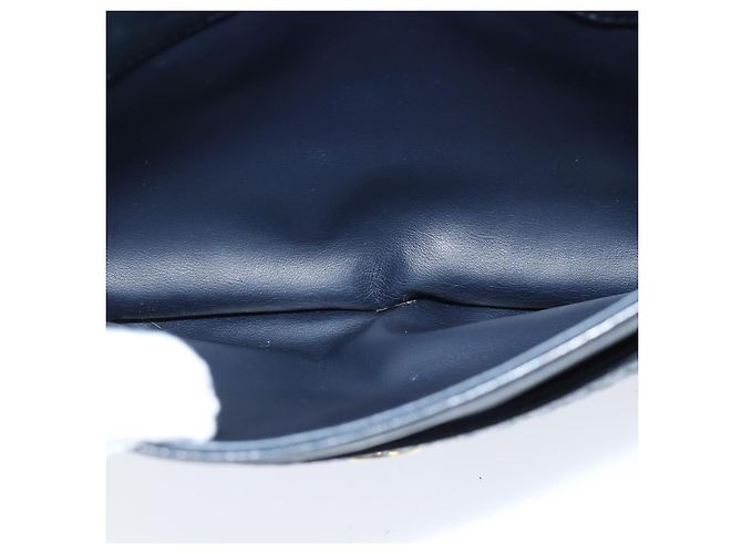 Borsa a Spalla BALLY in Pelle Blu Navy Auth yb581 - vista 18