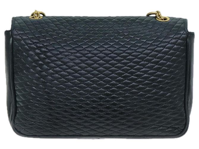 Borsa a Spalla BALLY in Pelle Blu Navy Auth yb581 - vista 3